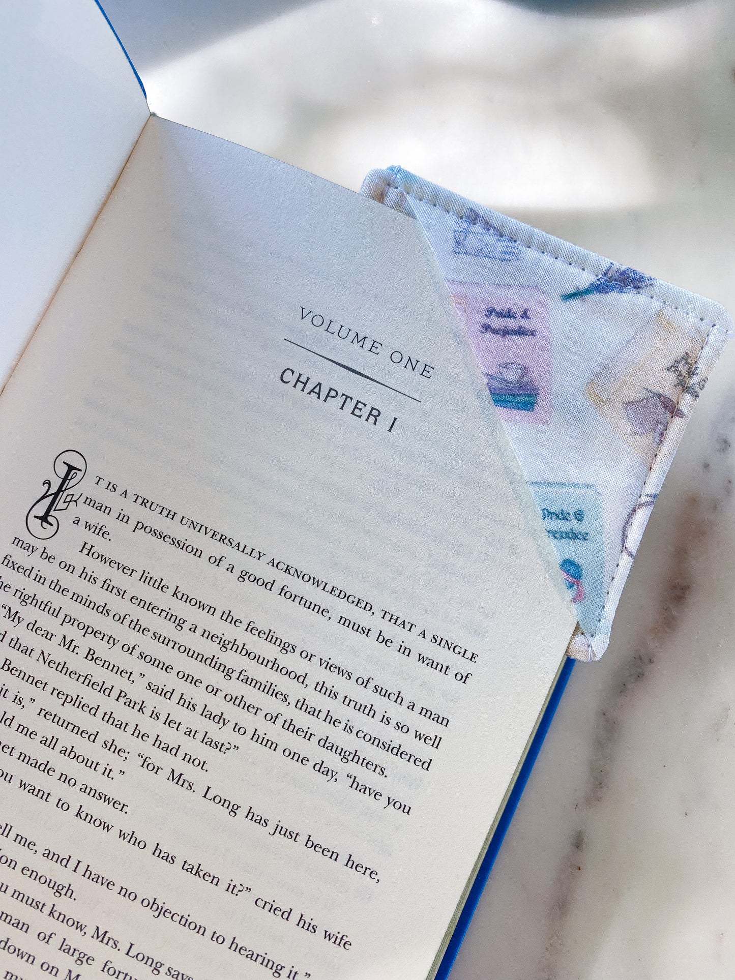 PRIDE & PREJUDICE BOOKMARK CORNER
