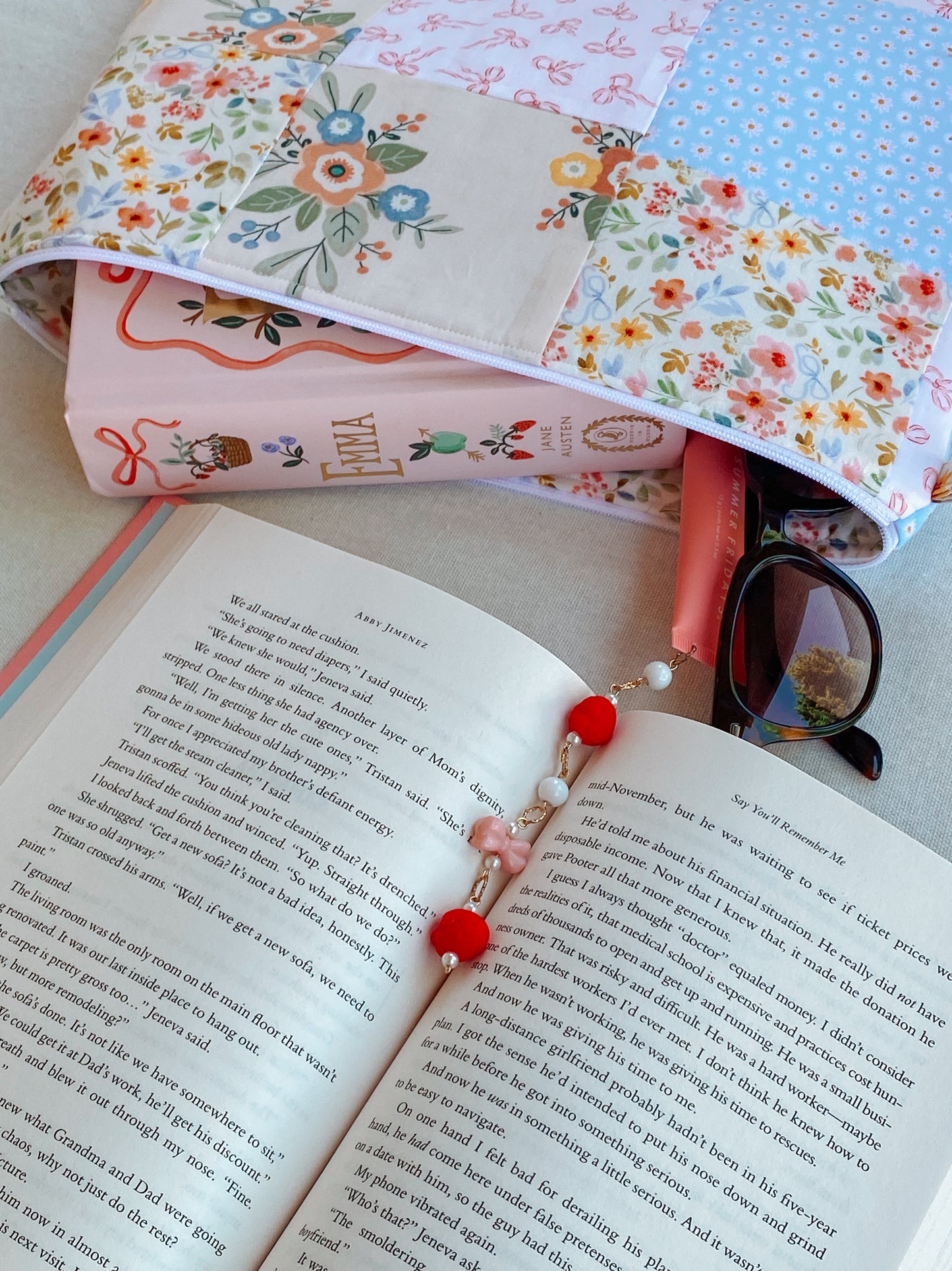 Emily Patchwork Large Book/Purse Pouch