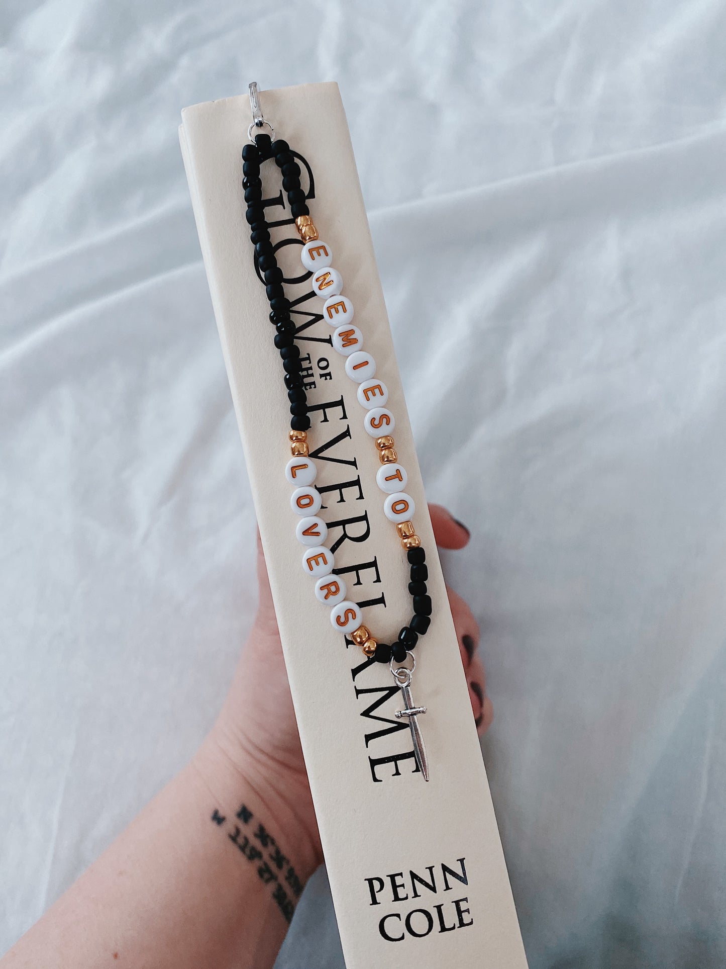 Enemies To Lovers Charm Bookmark