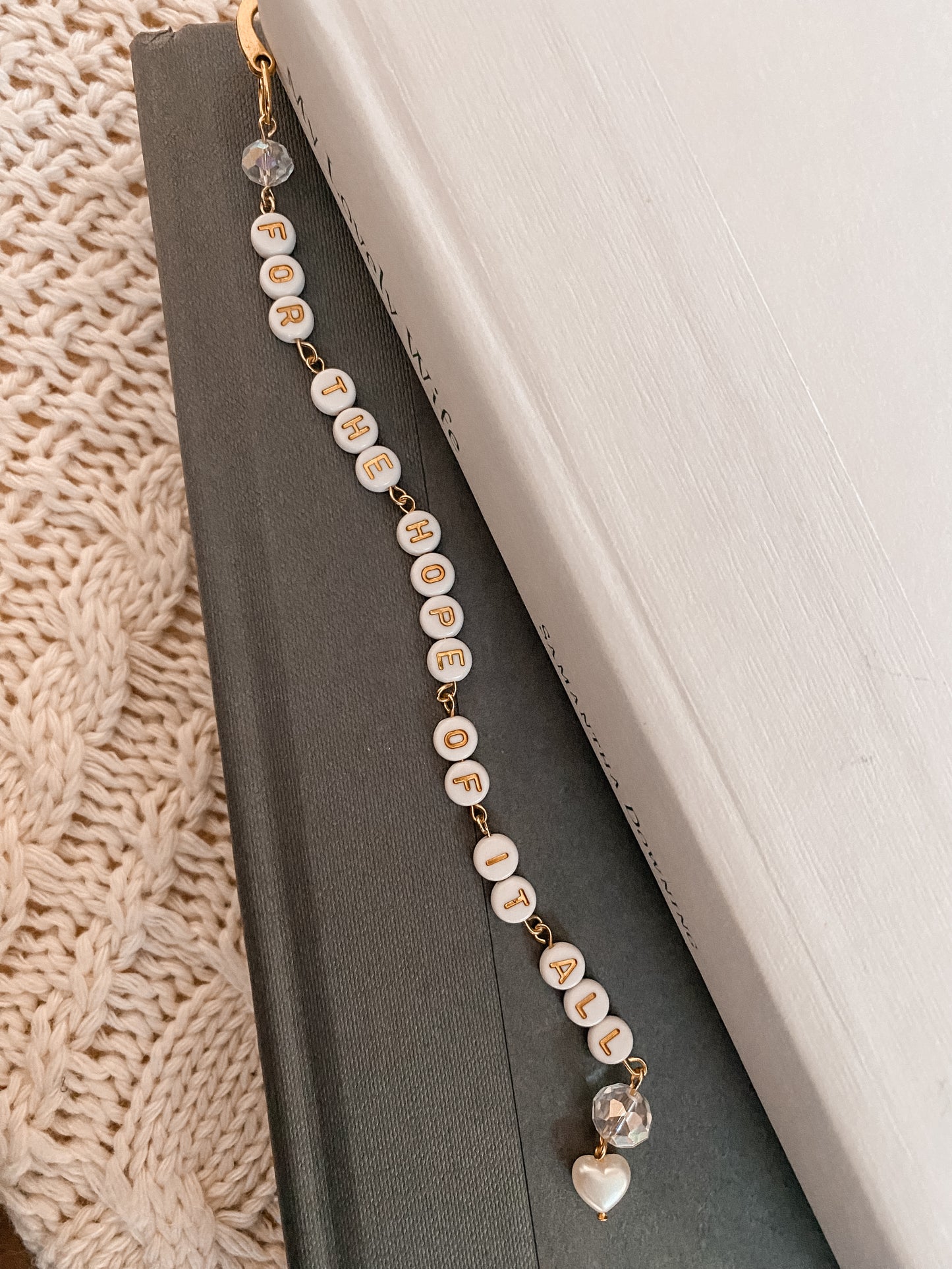 For The Hope Of It All Taylor Swift Bookmark Charm