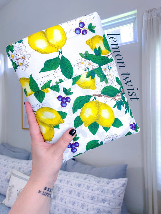 Lemon Twist Booksleeve