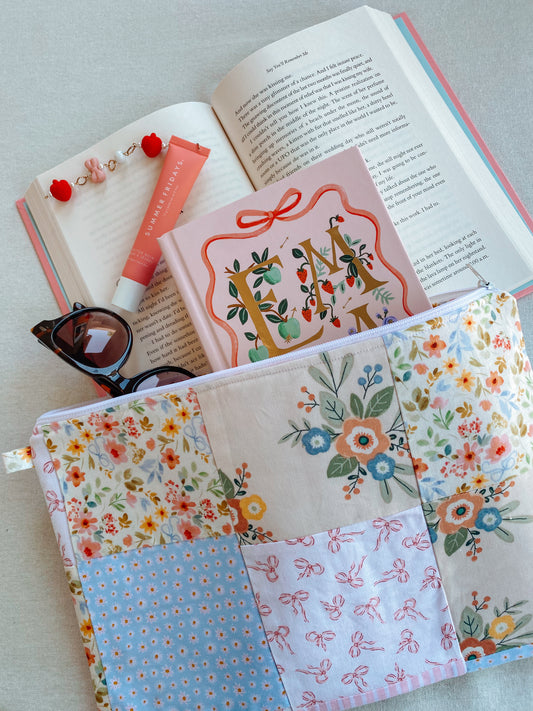 Emily Patchwork Large Book/Purse Pouch