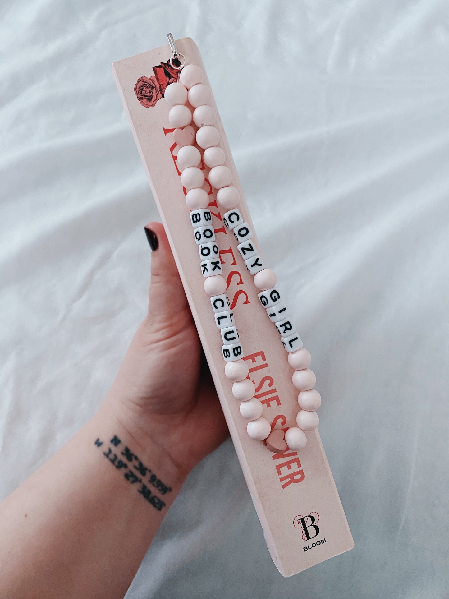 Cozy Girl Book Club Charm Bookmark