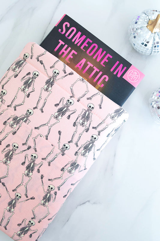 MOVE YOUR BONES IN PINK BOOKSLEEVE