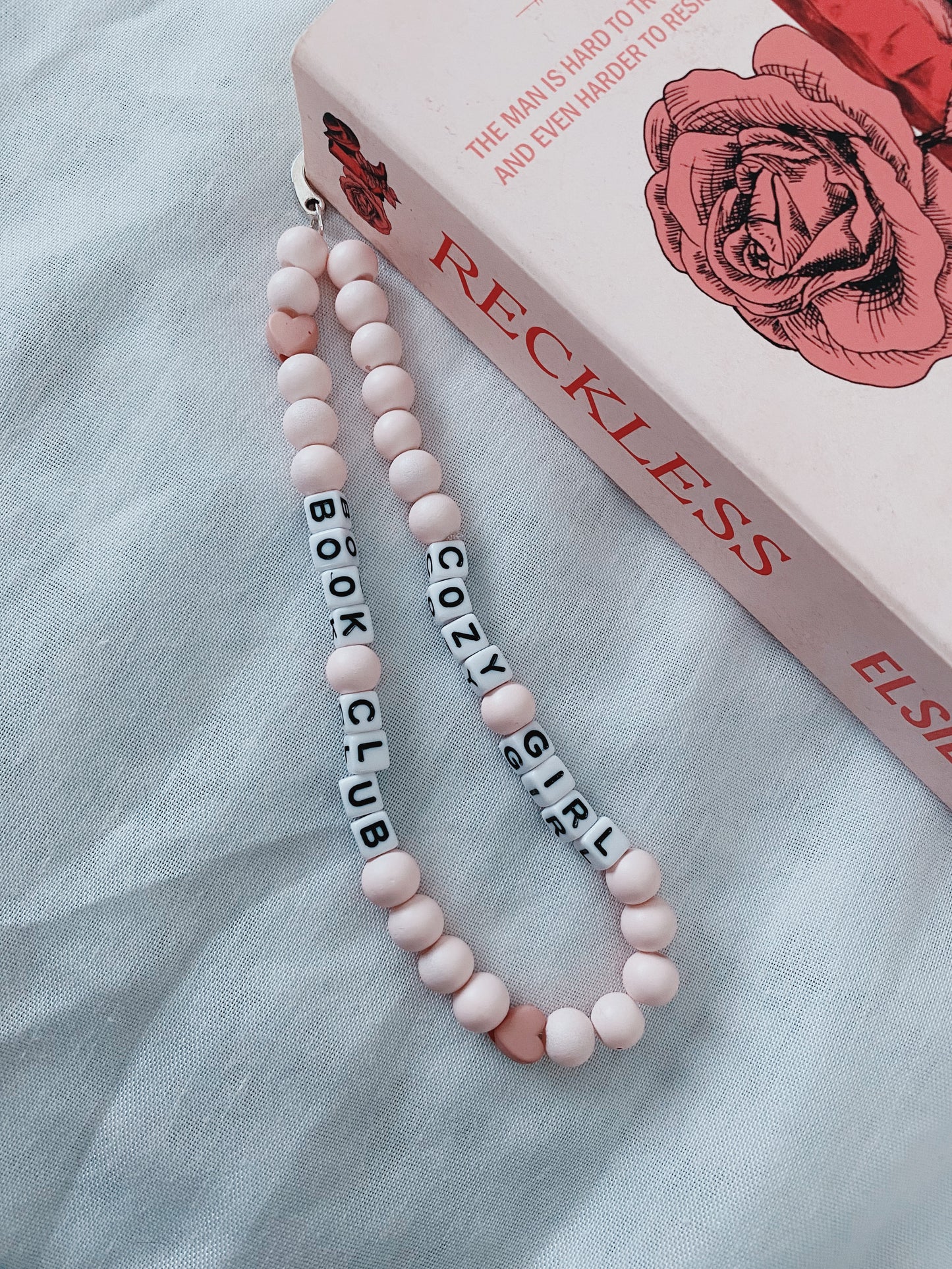 Cozy Girl Book Club Charm Bookmark