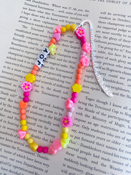 BESTIE BEADED BOOKMARK “Joy”