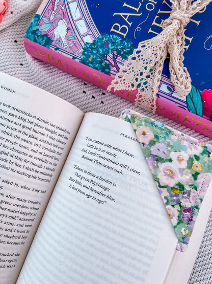 The Perfect Bouquet Bookmark Corner