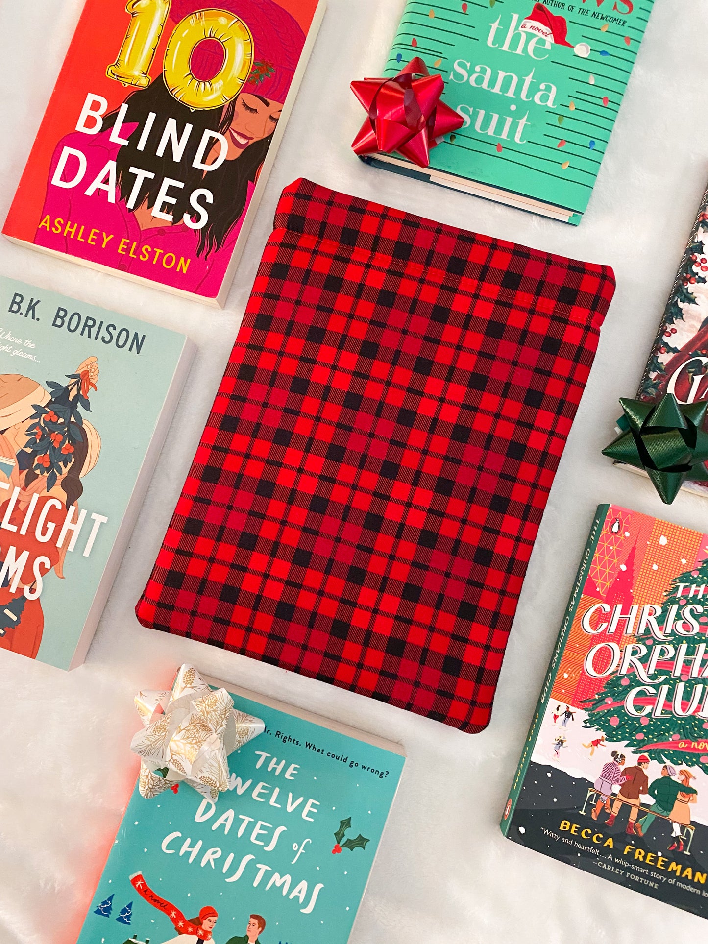 BUFFALO RED PLAID BOOKSLEEVE